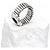 Bulgari Tubogas Ring Onyx Schwarz 18k Weißgold - Ansicht 4