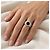 Bulgari Tubogas Ring Onyx Schwarz 18k Weißgold - Ansicht 2
