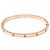 Bracciale Cartier Love in Oro Rosa e Diamanti - vista 3
