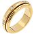 Anello Piaget Possession Girevole in Oro Giallo 18k e Diamanti, Misura 54