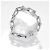 Tiffany & Co. Bracciale HardWear Diamanti Oro Bianco 18kt - vista 2