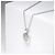 Collar Chopard Happy Heart Happy Diamonds Oro Blanco - vista 2