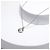 Collar Chopard Happy Heart Happy Diamonds Oro Blanco - vista 3
