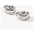 Boucles d'oreilles Chopard Chopardissimo Or Blanc 18K - vue 2