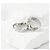 Boucles d'oreilles Chopard Chopardissimo Or Blanc 18K - vue 3