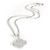 Van Cleef & Arpels Ciondolo Magic Alhambra Diamanti Oro Bianco 18K - vista 2