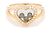 Anillo Chopard Happy Heart de Oro Amarillo y Diamantes