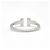 Tiffany & Co. Anello T Wire in Oro Bianco 750 e Brillanti, Misura 54 - vista 5
