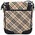 Borsa a tracolla Burberry Nova Check in tela - vista 2