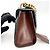 Padlock Gucci Borsa a patta con catena e lucchetto Stampa Blooms GG Coated Canvas e pelle Medium - vista 4