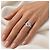 Autre Marque Anillo Tamara Comolli Bouton Amatista Oro Blanco - vista 6