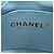Borsa a tracolla con catena Chanel in pelle d'agnello azzurro - vista 16