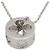 Collana con pendente Louis Vuitton Empreinte in oro bianco 18K