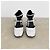 Autre Marque MAX&Co. Silberne Leder Mary Janes mit Blockabsatz - Ansicht 4