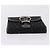 Christian Dior Trotter Canvas Wallet Black Silver Auth 208541V - Jerrillo - vista 7
