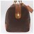 Céline CELINE Macadam Canvas Boston Bag PVC Leather Brown Gold Auth 208652V - Jerrillo - vista 5