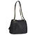 PRADA Bolsa de Ombro com Corrente em Couro Preto e Dourado Auth 209449V - Jerrillo