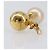 CHANEL Ohrringe Metall Goldfarben Weiß CC Auth 209603 - Jerrillo - Ansicht 13
