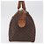 Céline CELINE Sac Boston Macadam PVC Marron Ton Or Auth 209797 - Jerrillo - vue 4