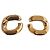 Autre Marque Pendientes Saint Laurent dorados