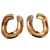 Autre Marque Pendientes Saint Laurent dorados - vista 2