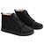 Christian Louboutin Sneakers alte nere - vista 3