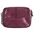 Borsa a tracolla Claris Virot in pelle viola - vista 3