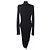 Vestido Isabel Marant negro de viscosa - vista 4
