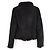 Autre Marque Abrigo de cuero negro Other Brand - vista 3