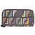 FENDI Zucca Canvas Long Wallet Multicolor Gold Auth 209846 - Jerrillo - vista 2
