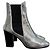 Chanel Stiefeletten silber T.36