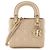 DIOR - Borsa a tracolla Lady Dior mini Dior in pelle cannage beige