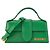 JACQUEMUS - Borsa a tracolla Le Bambino Jacquemus in pelle liscia verde