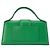 JACQUEMUS - Borsa a tracolla Le Bambino Jacquemus in pelle liscia verde - vista 3