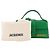 JACQUEMUS - Borsa a tracolla Le Bambino Jacquemus in pelle liscia verde - vista 8