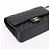 Chanel Borsa a tracolla Classic Double Flap Medium in pelle matelassè Nera - vista 8