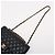 Chanel Borsa a tracolla Classic Double Flap Medium in pelle matelassè Nera - vista 9