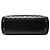 Borsa Chanel Small Reissue 2.55 Coated Caviar Diamond Shine Nera - vista 3