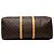 Mala de Viagem Louis Vuitton Monogram Keepall 60 Castanha - vista 3