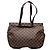 Borsa a tracolla Louis Vuitton Damier Ebene Parioli PM Marrone