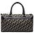 Borsa da viaggio Dior Oblique Canvas blu