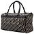 Borsa da viaggio Dior Oblique Canvas blu - vista 2