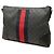 Borsa a tracolla Gucci GG Supreme Web nera - vista 2
