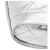 Silberne Chanel CC gesteppte Metallic-Lammleder Binocular Bag mit Quasten - Ansicht 6