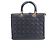 Christian Dior Lady Dior Large Cannage Leather 2Way Handbag in Black - vista 2