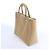 Borsa Christian Dior Lady Dior in pelle x canvas beige - vista 6