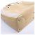 Borsa Christian Dior Lady Dior in pelle x canvas beige - vista 9
