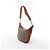 Céline Celine C-Macadam Canvas & Leather Schultertasche in Brown x Gray - Ansicht 2