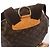 Zaino Louis Vuitton Montsouris GM Monogram in marrone M51135 - vista 16