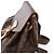 Zaino Louis Vuitton Montsouris GM Monogram in marrone M51135 - vista 5